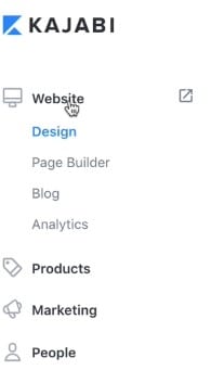 Kajabi: website