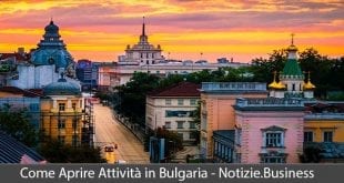 aprire attività in bulgaria