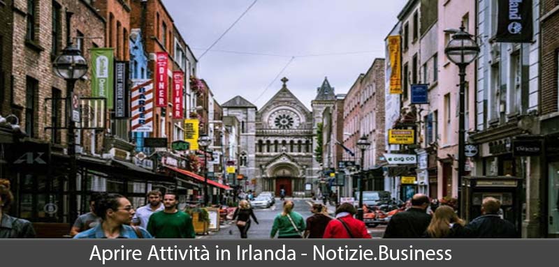 aprire attività in irlanda