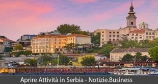 aprire attività in serbia