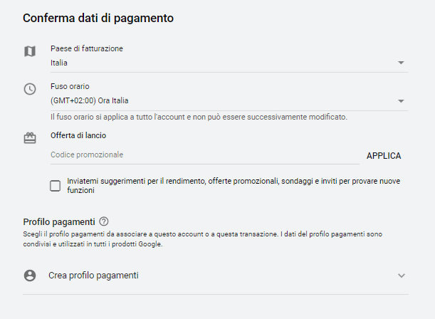 come pagare google ads