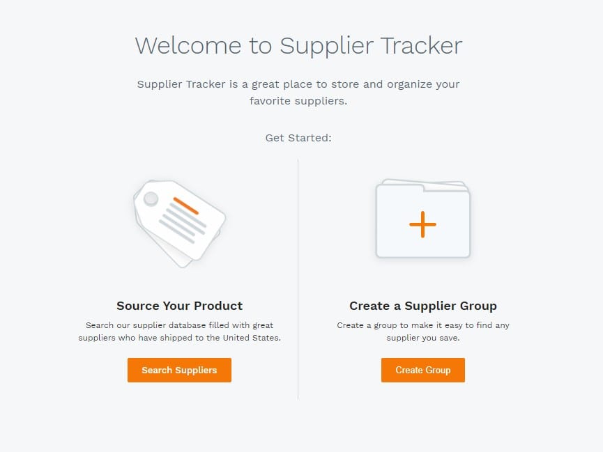 Supplier Tracker