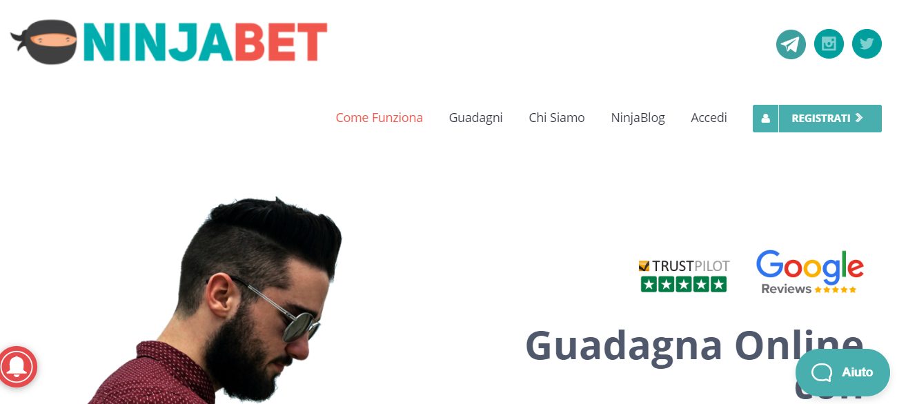 NinjaBet come funziona