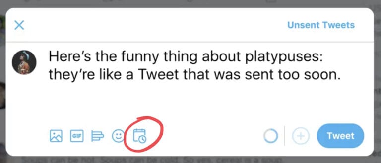Twitter Pianificazione
