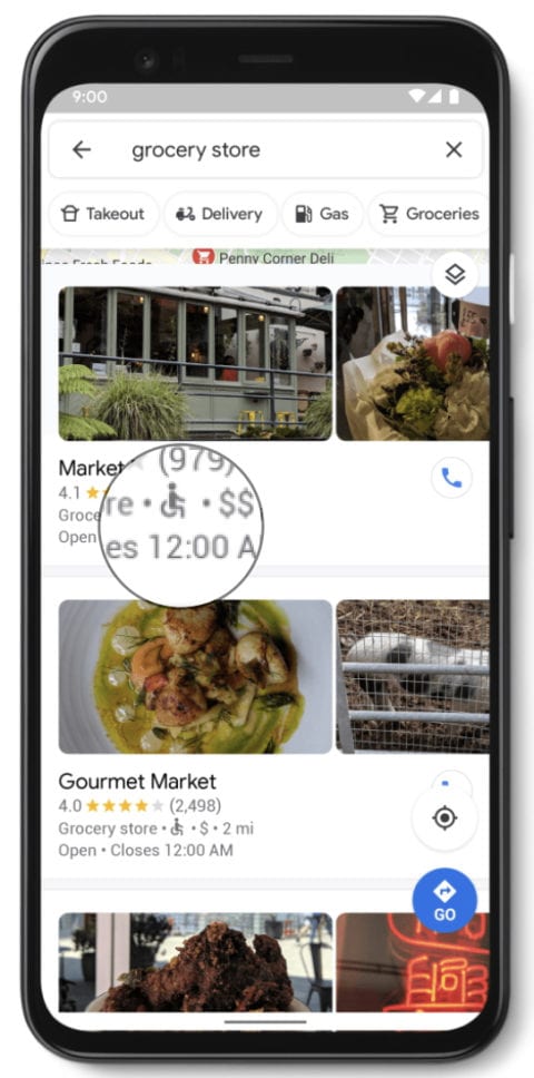 Google Maps Disabilità