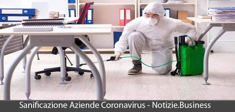 sanificazione aziende coronavirus