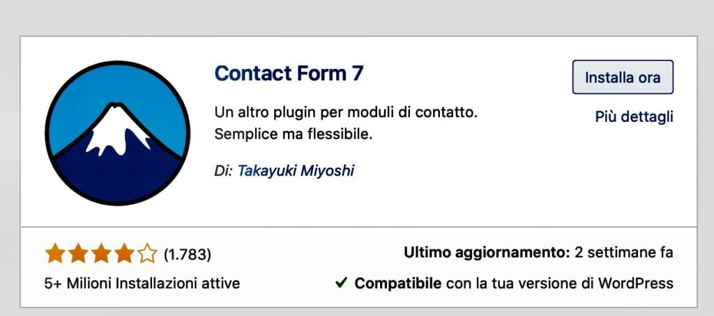 contact form installa