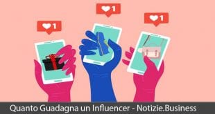 quanto guadagna un influencer