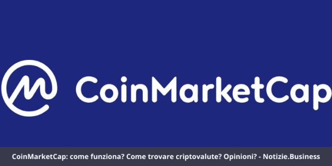 CoinMarketCap come funziona Come trovare criptovalute Opinioni